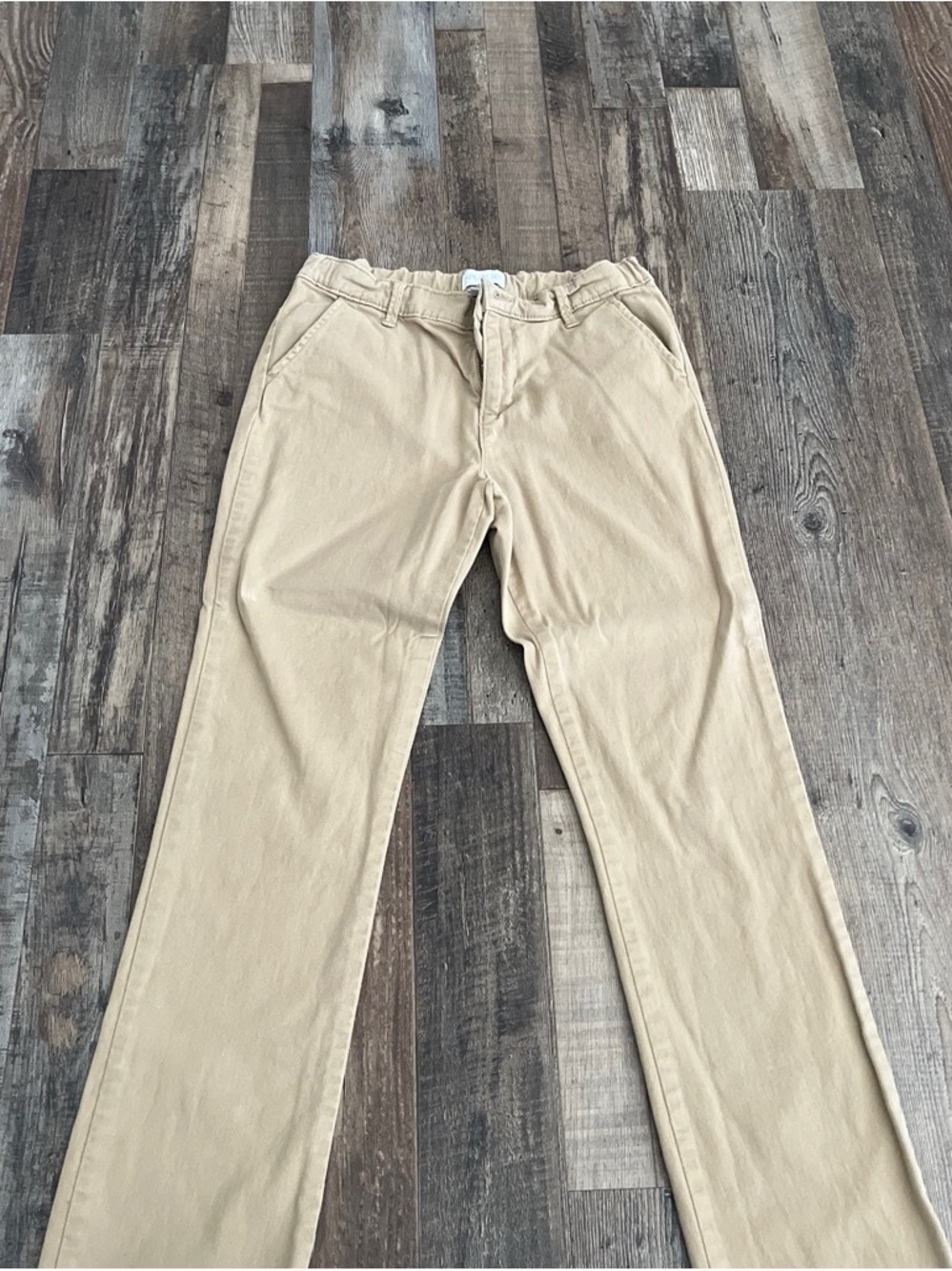 The Children's Place Tan Straight-Leg Capris